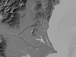 Ibaraki, Japan. Bilevel. No legend