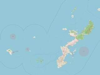 Okinawa, Japan. OSM. No legend