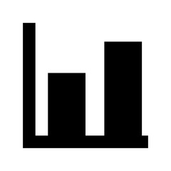 Business Chart Flat Vector Icon