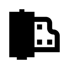 Film Reel Flat Vector Icon