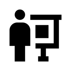 Presentation Flat Vector Icon