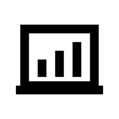 Business Chart Flat Vector Icon