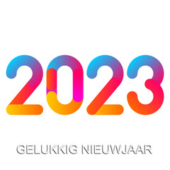 2023 - gelukkig nieuwjaar 2023