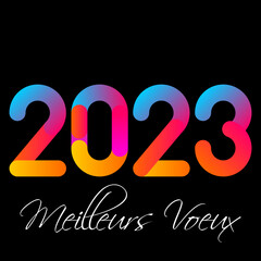 2023 - Meilleurs vœux - Bonne année