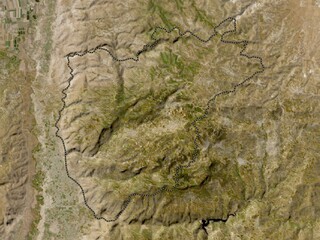 Ajlun, Jordan. Low-res satellite. No legend