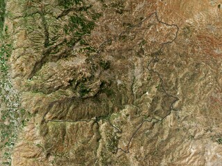 Jarash, Jordan. High-res satellite. No legend