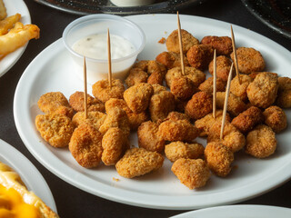 fried chicken nuggets