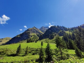 Naklejka premium Gipfelblick