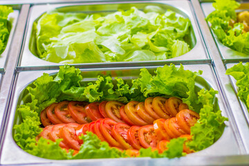 Saladas No Buffet por Quilo