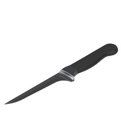 3d rendering illustration of a boning kitchen knife