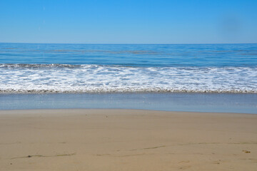 Fototapeta na wymiar Refugio Beach, Santa Barbara County