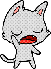 talking cat cartoon