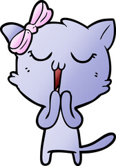 cartoon cat