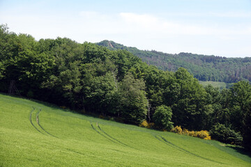 Landschaft bei Rossbach im Westerwald