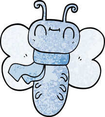 funny cartoon butterfly