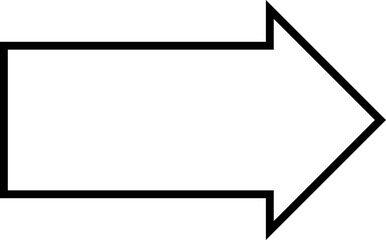 Obraz premium Arrow. new style black vector arrows