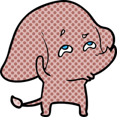 cartoon elephant remembering