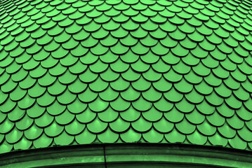 Roof pattern architecture background