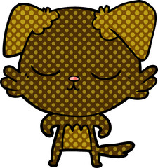 cute cartoon dog