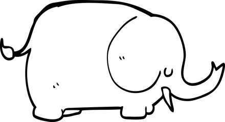 cartoon elephant