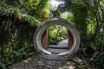 Las Pozas de Edward James, construcciones surrealistas en medio de la selva en la huasteca potosina, México. 