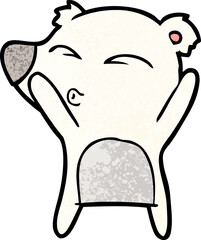 polar bear cartoon