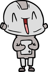 cartoon robot
