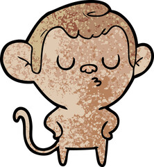 cartoon monkey