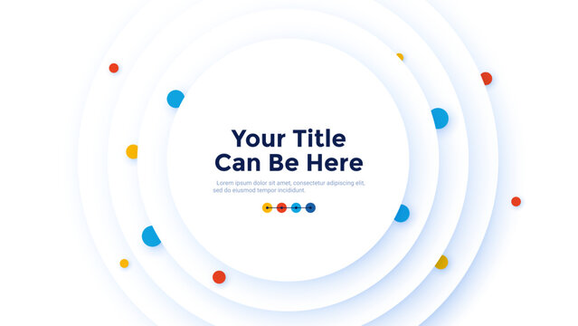 Modern Geometric Infographic Template