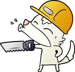 howling wolf cartoon