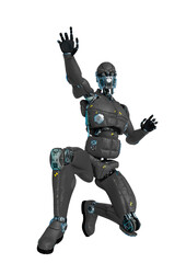 test machine is ready for action