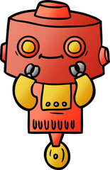 cartoon robot
