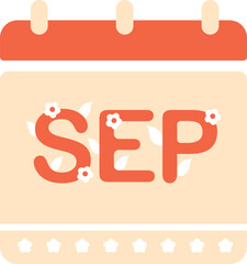 Months, month icon set, days calender