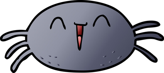 cartoon halloween spider