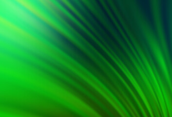 Dark Green vector abstract bright texture.