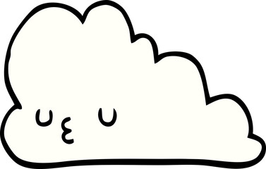 cute cartoon cloud