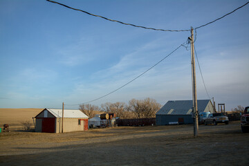 Fototapeta na wymiar Landscape of a Farm