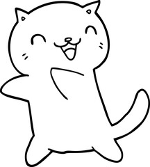 cartoon cat