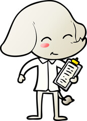 cute cartoon elephant