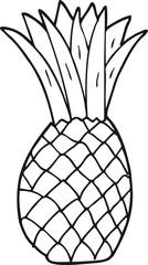 cartoon pineapple