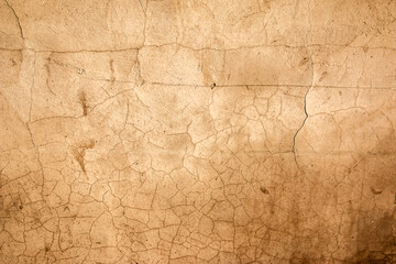 Close up retro color cement wall panoramic background texture for show or advertise or promote product and content on display and web design element concept
