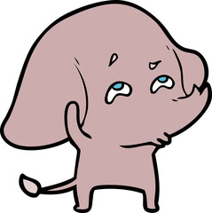 cartoon elephant remembering