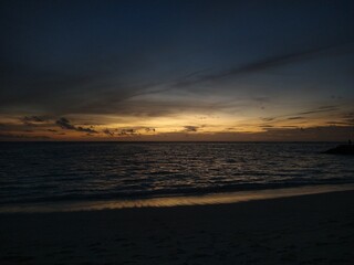 island - sea - sand - sky - sun - moon