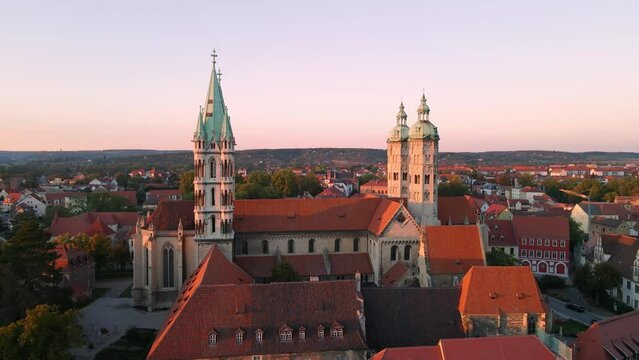UNESCO-Weltkulturerbe: Naumburger Dom St. Peter und St. Paul (Luftbild)