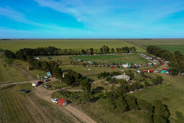 Campo de Jineteada, Stroeder, Province of Buenos Aires, Argentina.