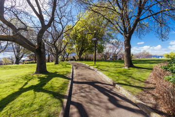 Princes Park in Hobart Tasmania Australia
