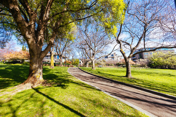 Princes Park in Hobart Tasmania Australia