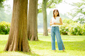 Naklejka premium 美しい日本女性