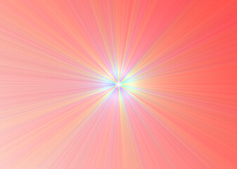 Obraz premium sparking of light rays in abstract background