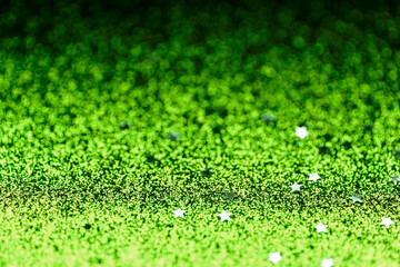 Fototapeta premium Green glitter texture